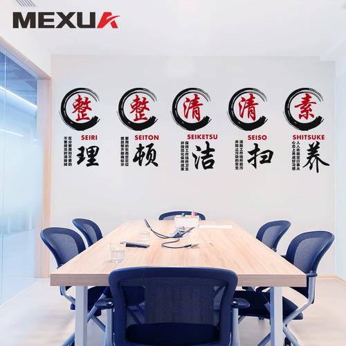品牌管理新維度 用企業文化墻貼激活工廠車間5S/6S/8S管理效能